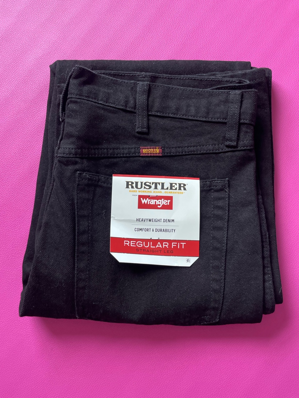 Wrangler Slim Fit Men's Jeans in Black